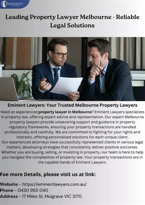 Property Lawyer Melbourne .